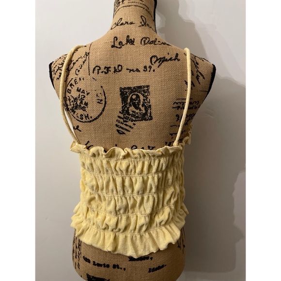 H & M Smocked Terry Top - Picture 3 of 7